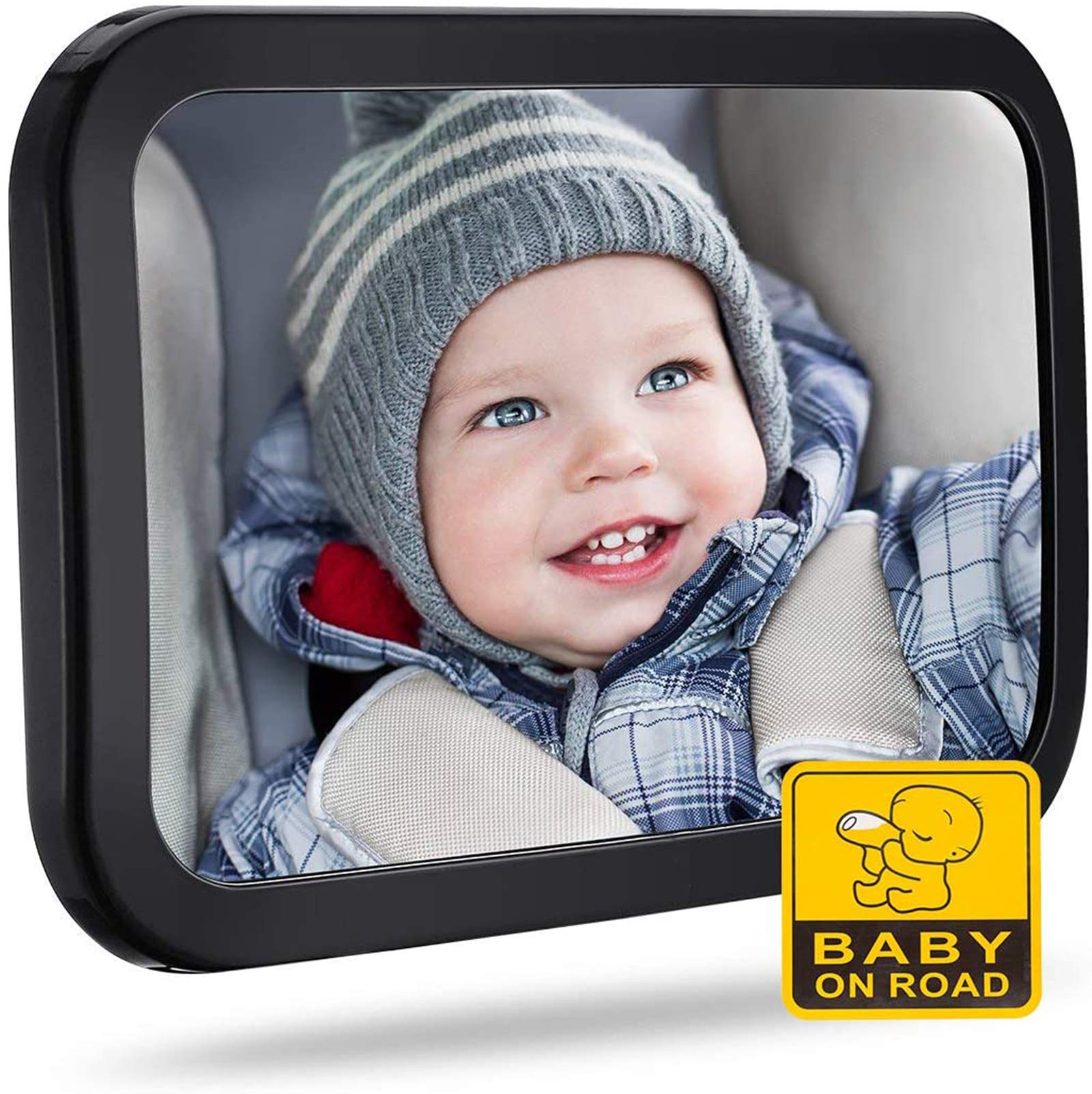 Baby Car Mirror for Back Seat, OMORC (Upgraded Version) Rear View Car
