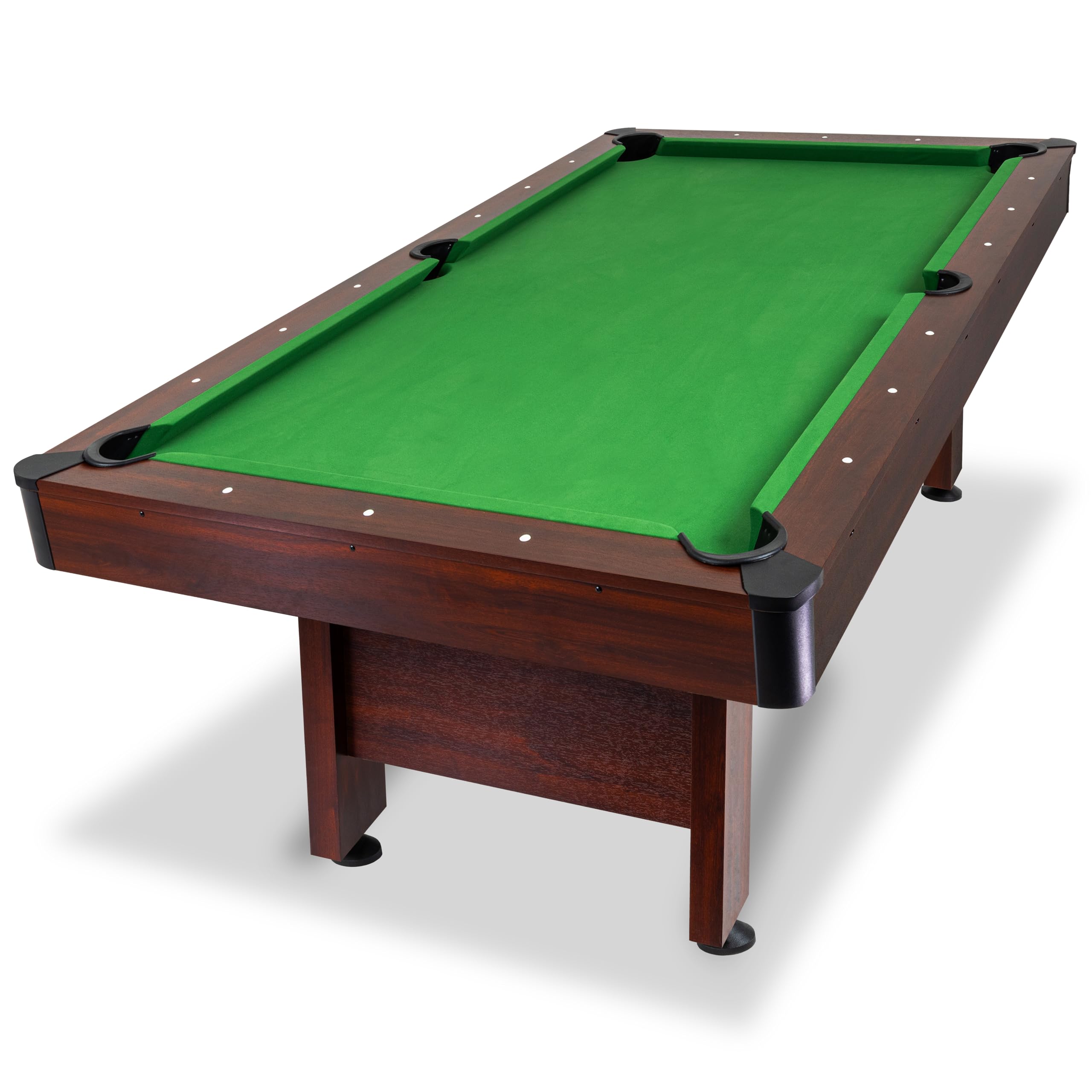 Photo 1 of GoSports 7 ft Pool Table with Wood Finish - Billiards Game Room Table for Adults & Family - Accessories Not Included