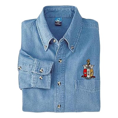 Buy Kappa Alpha Psi Shield Denim Shirt Online Ghana Ubuy