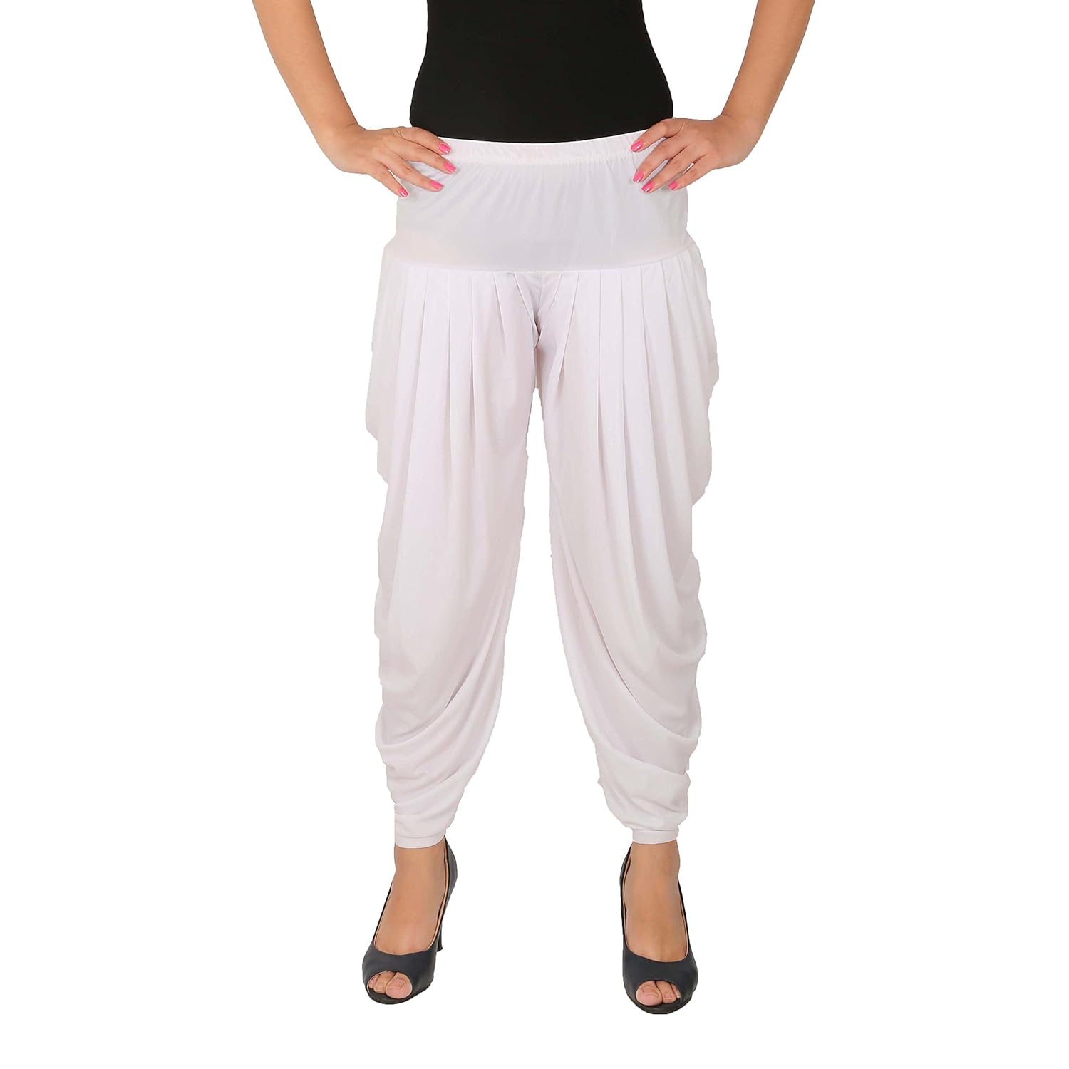 culture the dignity women's patiala bottoms(c_sp_dh_w _white_free size)