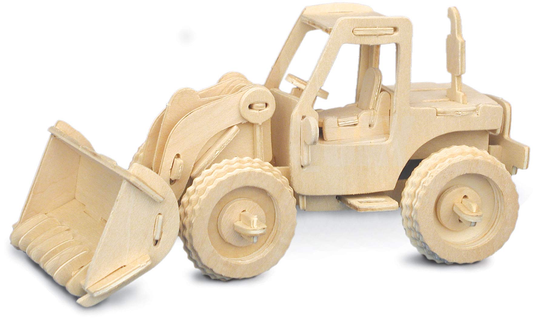 Quay Bulldozer Woodcraft Construction Kit FSC