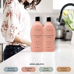 ATTITUDE Dishwashing Liquid, EWG Verified, Vegan