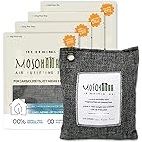 MOSO NATURAL: The Original Air Purifying Bag. for Cars, Closets, Bathrooms, Pet Areas. an Unscented, Chemical-Free Odor…