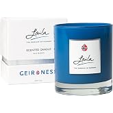 Geir Ness Laila Perfume Candle Soy Wax Scented Candles for Home, Bathroom | Soy wax scented candle, Cotton wick, Fresh, clean Laila fragrance, For home, bathroom or spa
