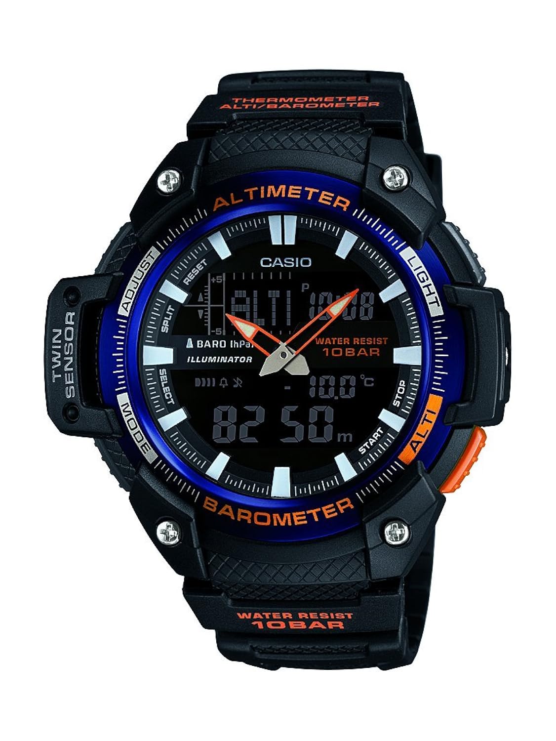 Casio Collection Reloj Analógico Digital de Cuarzo para Hombre con Correa de