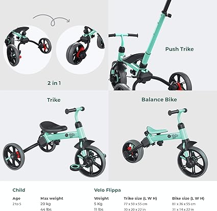 velo flippa tricycle