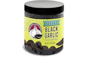 Peeled Black Garlic (1 lbs) Kosher Certified