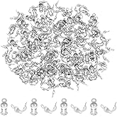 PH PandaHall About 500pcs 5mm Stainless Steel Bead Tip Cord Ends Open Clamshell Crimp Bead Tips Knot Covers End Caps Jewelry Findings for Bracelet Necklace Making DIY