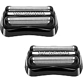 2 Pack Series 3 21B Replacement Head Compatible with Braun S3 | 3010s, 3040s, 5409