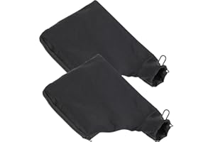 2Pcs Black Dust Collection Bag for Table Saw & Miter Saw 255 Model,Heavy-Duty Zipper, Wired Adjustable Stand, Compatible with