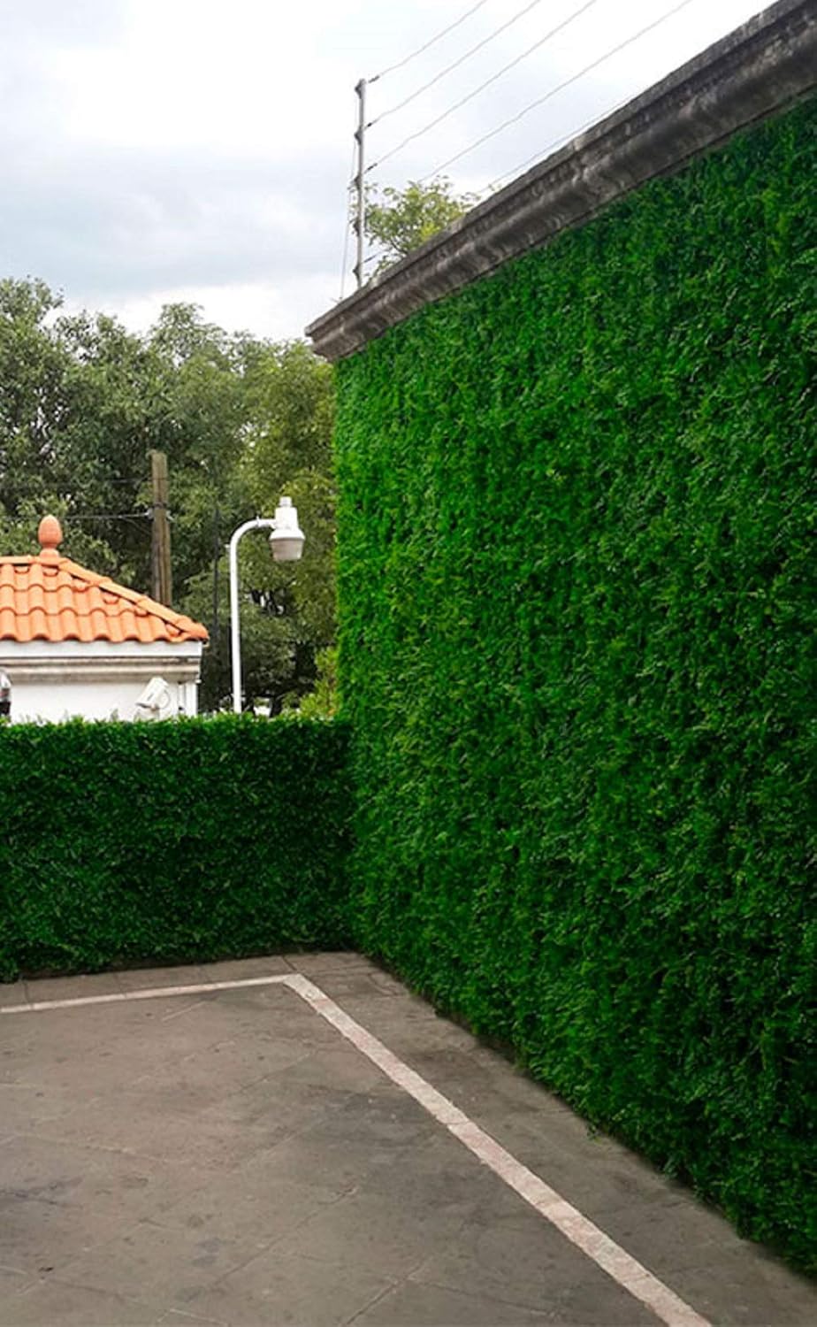 artificial foliage wall panels on Accessories Green Greensmart Dekor 20 X 20 Indoor Outdoor Artificial Maya Set Of 4 Decorative Wall Panels Home Decor