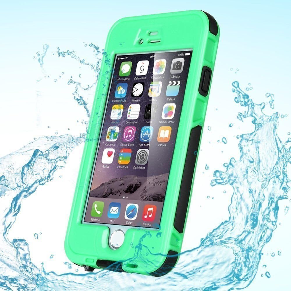 TOPMILL® NEW Waterproof, Shockproof, Dirtproof case cover for apple iphone 6 4.7 (Turquoise)