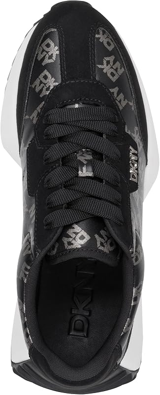 Naples-Lace Up - Zapatillas Deportivas para Mujer, Color Negro y níquel, Talla 38,5 EU, Negro y níquel, 38.5 EU