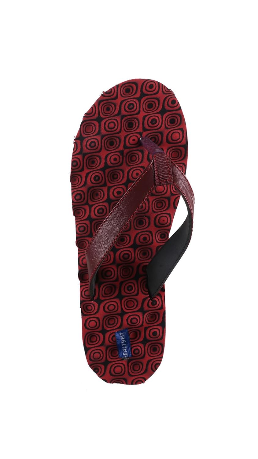 health fit women's accupressure and foot massage flipflops