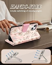 Buleens for iPhone 13 Wallet Case for Women - with
