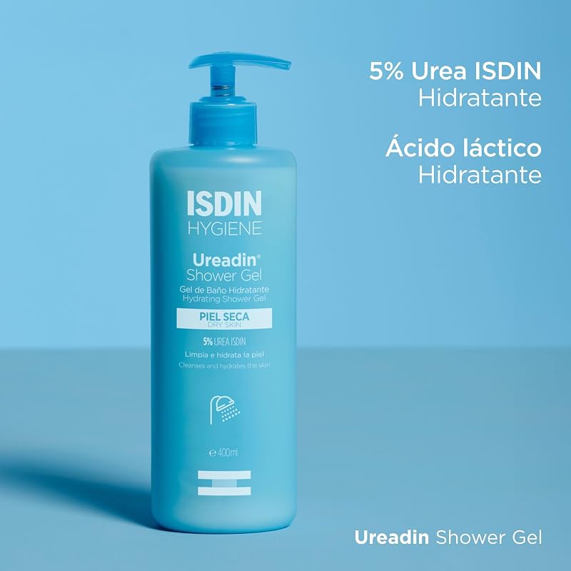 Isdin ureadin gel de banho - gel de banho hidratante - 400ml