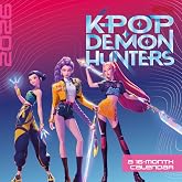 K-POP Demon Hunter 2026 16 Month Square Calendar, 30 x 30 cm, Officially Licensed by Pyramid International, K-pop Wall Calendar with Stunning Artwork and Monthly Layouts