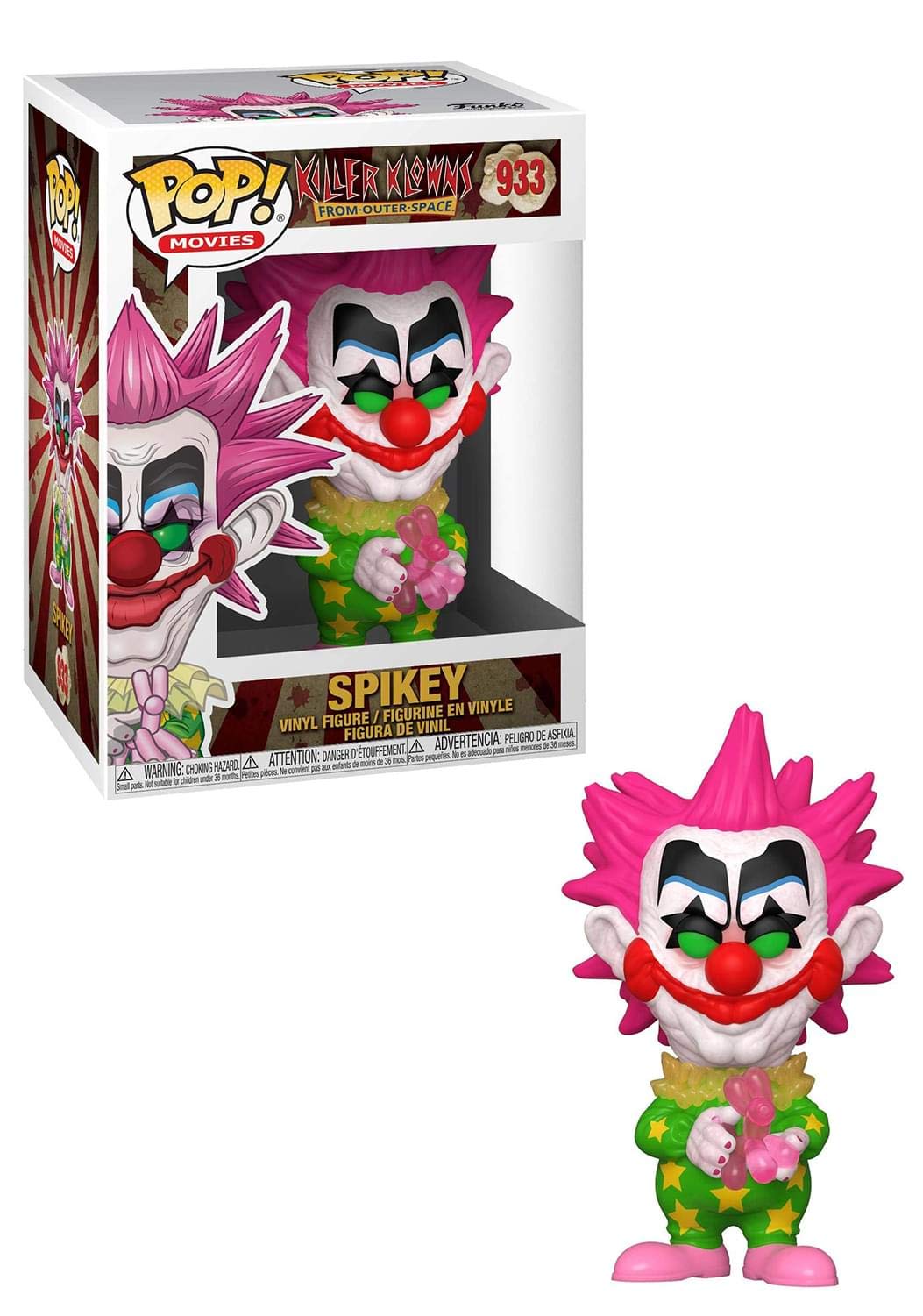 Funko POP! Movies: Killer Klowns from Outer Space-Spike - Collectable Vinyl Figure - Gift Idea - Official Merchandise - Toys for Kids & Adults - Movies Fans - Model Figure for Collectors and Display