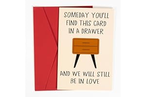Sweet Anniversary Card, Happy Anniversary Romantic Gifts for Husband Wife Boyfriend Girlfriend Friend (F-Anniversary Card)