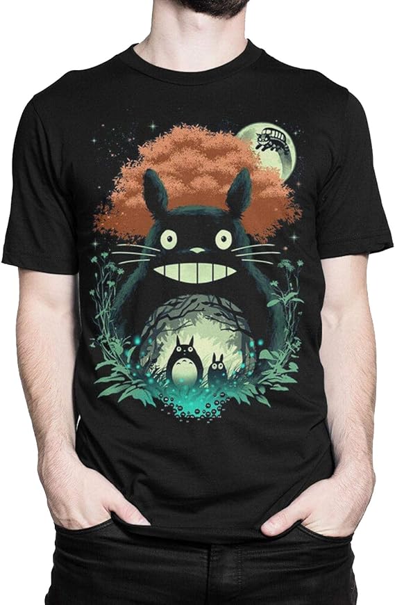 Amazon トトロtシャツ スタジオジブリのアニメシャツ メンズレディース Tシャツ カットソー 通販