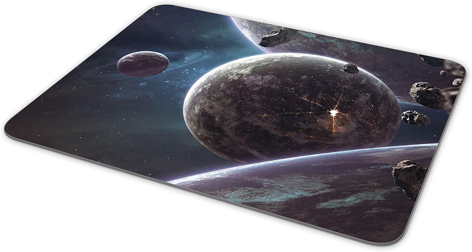 Destination Vinyl Ltd Planet Asteroid Fun Mouse Mat Pad - Sci Fi Boy Girl Computer #14114, Multicolor - Image 5