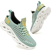 GSLMOLN Men's Casual Walking Shoes Non Slip Breathable Comfort Sneakers Work Gym Running Tennis Cross Trainer