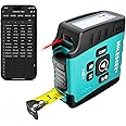 MiLESEEY DT20 Laser Tape Measure 3-in-1, 130FT Laser Distance Meter, 16FT Digital Tape Measure, Regular Measuring Tape, Area 