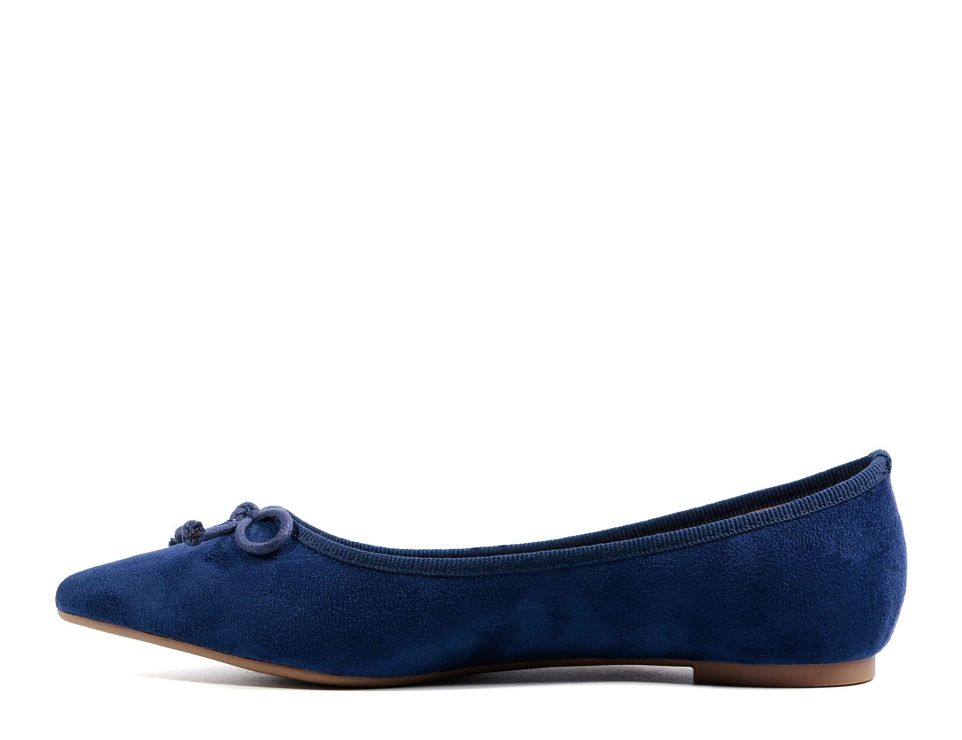 Greatonu Womens Ballet Flats Slip on Pointed Toe Comfortable Walking Shoes - Image 4