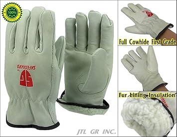 fur lined work gloves