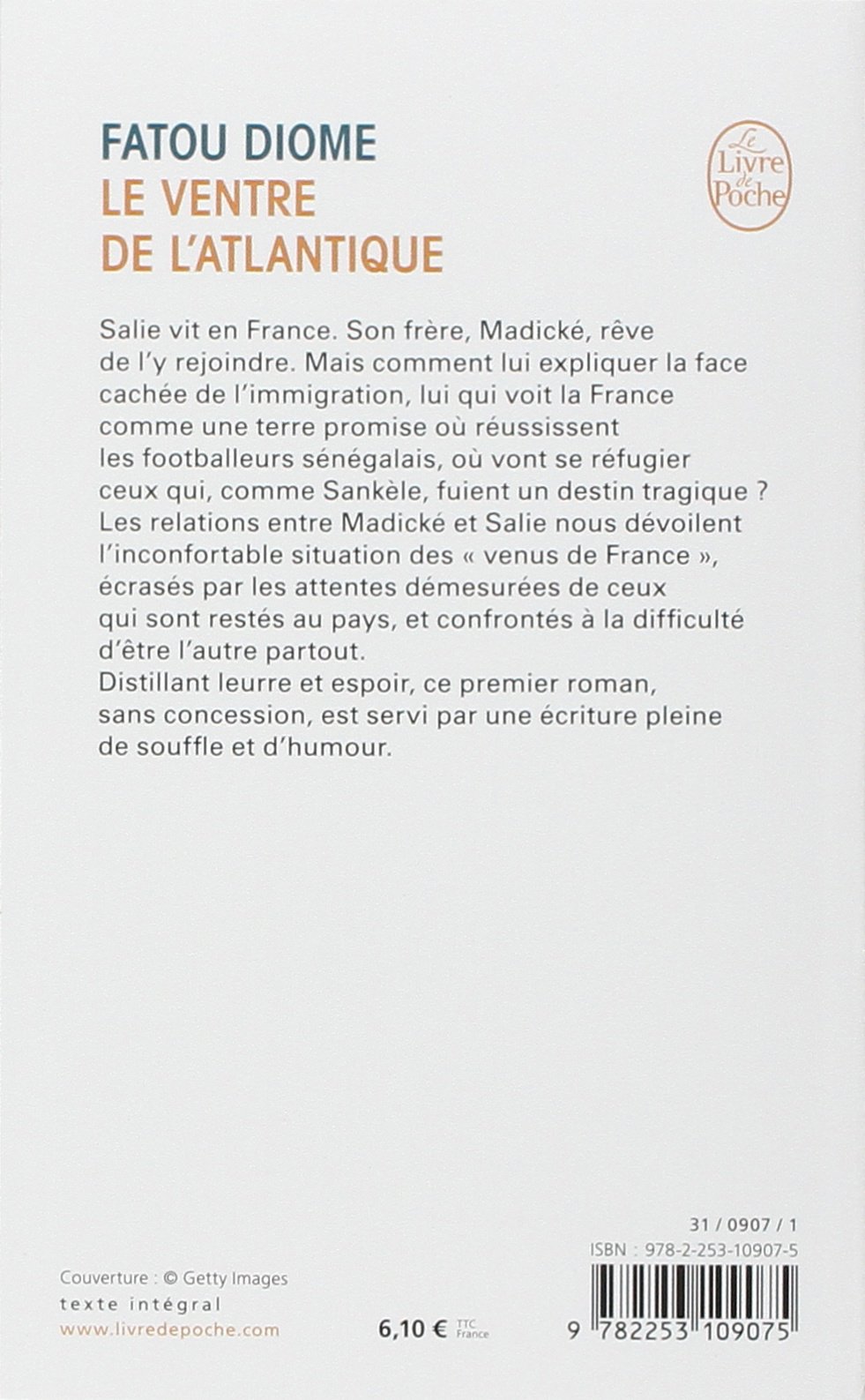 Amazon Le Ventre De L Atlantique French Edition Diome Fatou Books