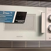 Cecotec Microondas Sencillo White Capacidad de 20L, 700 W ...