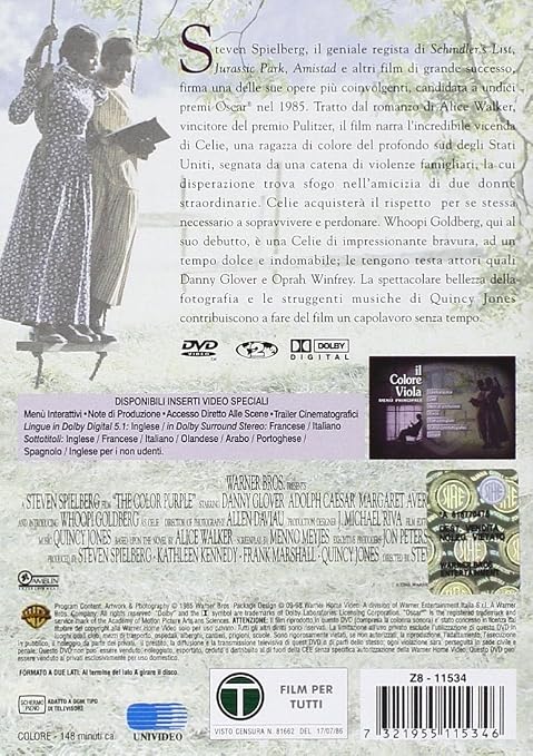 Amazoncom Il Colore Viola Whoopy Goldberg Danny Glover
