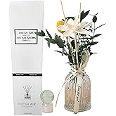 KBHOMFRA Reed Diffuser of Home Fragrance,Bathroom Diffuser with Sticks, 3.38OZ Essential Oil Lavender Scented, for Home, Office Aroma (Lavender)