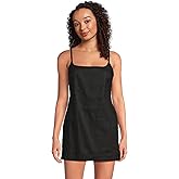 Madewell womens Square Neck Skort Romper - Viscose Linen