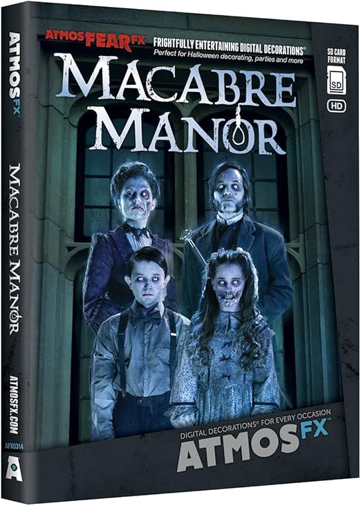 Amazon Com Atmosfx Macabre Manor Digital Decorations Sd Card For