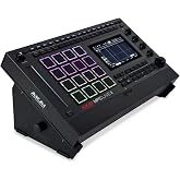 XTS Desktop Stand, for MPC Live 3 / Push 3 / Synths, 10.6" - 18.5" Size | 100% Solid Steel, Ultra-Stable, Holds Up To 25 Pounds, Fits Native Instruments Maschine / Roland TR-8S and similar size gear