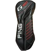 New PING G410 Black Leather Cover Driver Headcover
