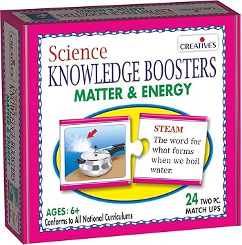 Creatives Science Knowledge Boosters, Matter and Energy, Multi Color
