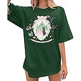 Oversized Witch Shirts Women Changed for Good Shirt Princess Bow T-Shirt Musical Movie Shirt Magical Kingdom Tops