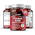 Amalth Pygeum Bark Extract Powder Higher Potency (6.5% phytosterols) Supports Urinary Tract & Prostate Health Men Herbal Supplements 120 Capsules (Non –GMO)