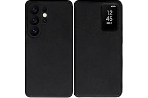 Intelligent Genuine Leather Cell-Phone Case for Samsung Galaxy S26 Ultra. Automatic Sleep/Wake, Mobile Phone Cover, Smart Hol