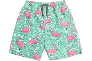 INGEAR Little Boys Quick Dry Beach Board Shorts Kids Swim Trunk Swimsuit Beach Shorts Swim Trunk for Boys