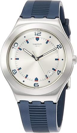 Swatch Reloj Analógico para Hombre de Cuarzo con Correa en Caucho YWS431