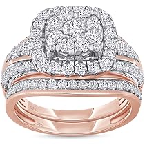 Amazon.com: SAVEARTH DIAMONDS 1 1/4 CTTW Round Cut Lab Grown 