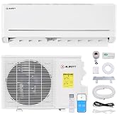Albott 115V Mini Split Air Conditioner &amp; Heat Pump, Wifi Enabled, 12000BTU | Remote &amp; WiFi Controlled Ductless AC, SEER2 18 Cooling up to 750 Sq.Ft, Self-Cleaning Unit for Home &amp; Office