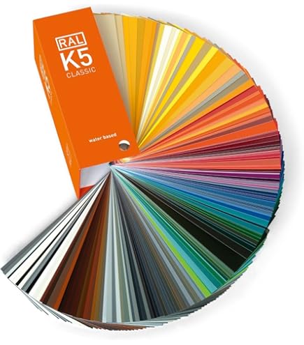 RAL（ラル） D2 カラーチャート Amazon.com: RAL D2 Color Chart, 1,825 Colors, Semi-Matte, 5