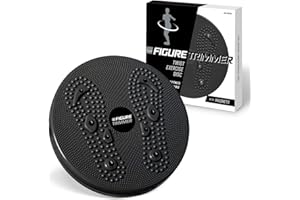 Daiwa Felicity Figure Trimmer Ab Twister Board - Waist Twister Machine for Core & Abs Exercise - Waist Twisting Fitness Tool, Dizzy Disc Twist Board for Slimming Workout & Reflexology