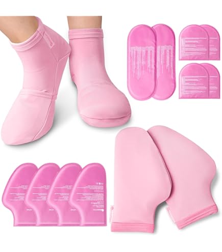 Amazon.com: RelaxCoo Cold Therapy Socks & Hand Ice Pack Cold