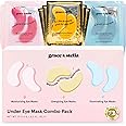 Under Eye Mask - Reduce Dark Circles, Puffy Eyes, Undereye Bags, Wrinkles - Gel Under Eye Patches, Vegan Cruelty-Free Self Care by grace and stella (72 Pairs, GoldPinkBlue)24 Pair (Pack of 3)