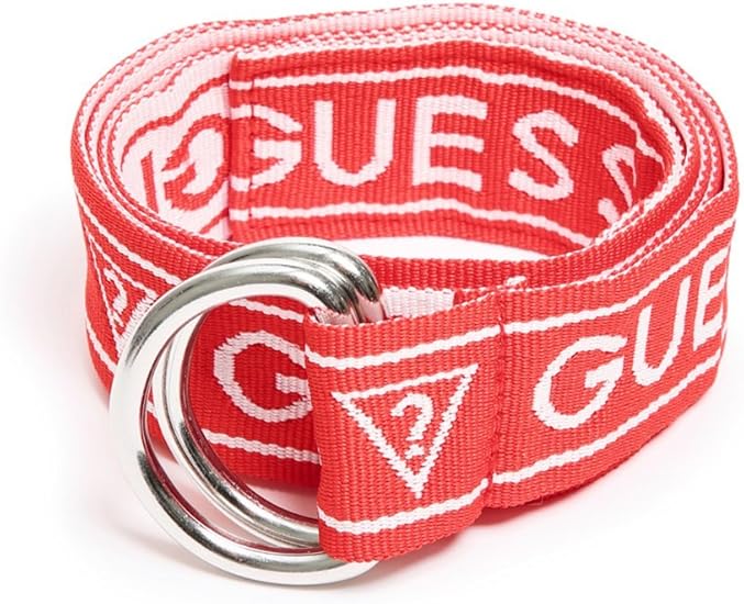 pink guess belt